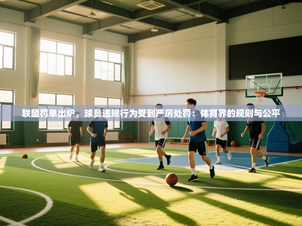 联盟罚单出炉,球员违规行为受到严厉处罚:体育界的规则与公平 第2张